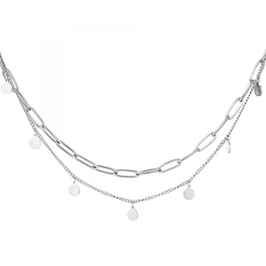Halskette Kettenkreis Silber