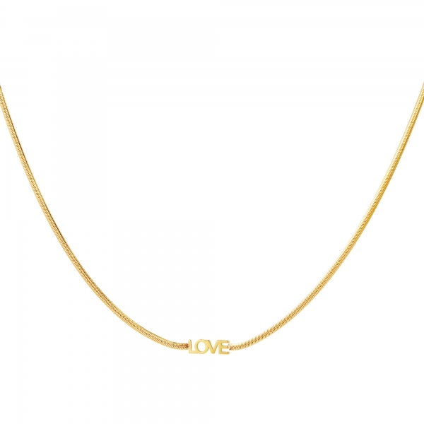 Necklace love letters