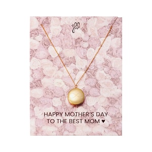 Round Mother's Day Locket Infinity 