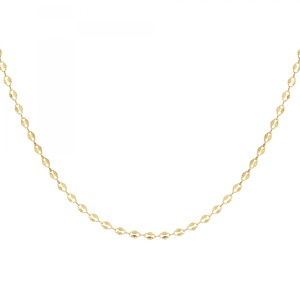 Stainless steel chain with open oval links