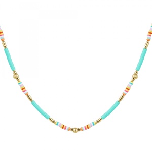 Beaded necklace cheerful