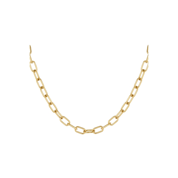 Link chain basic - gold