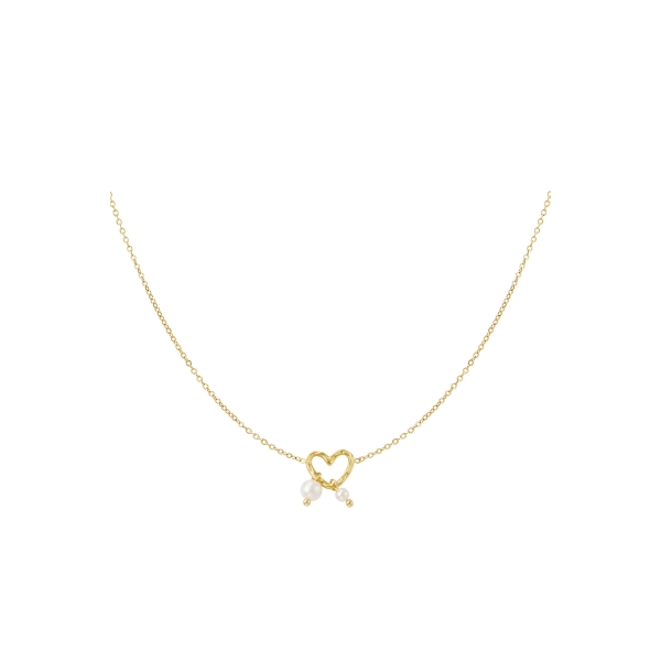 Halskette Perlenliebe - Gold