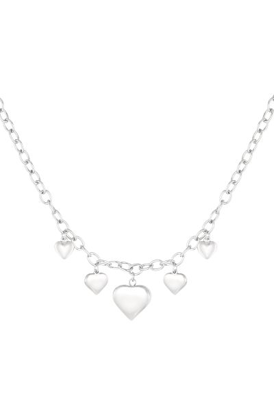 Endless love necklace - silver