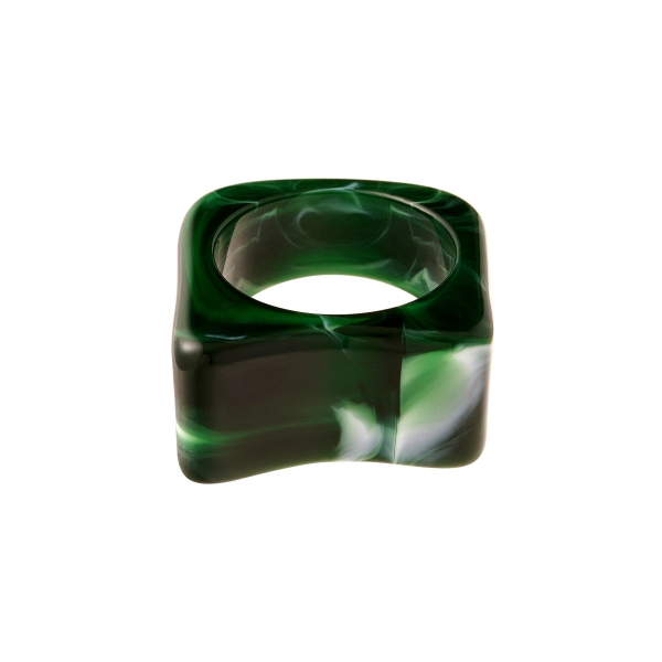 Poly resin ring square
