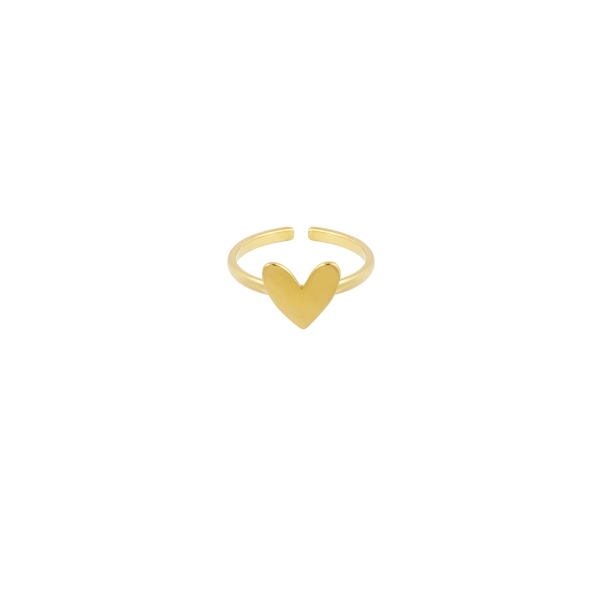 Classic love ring - gold