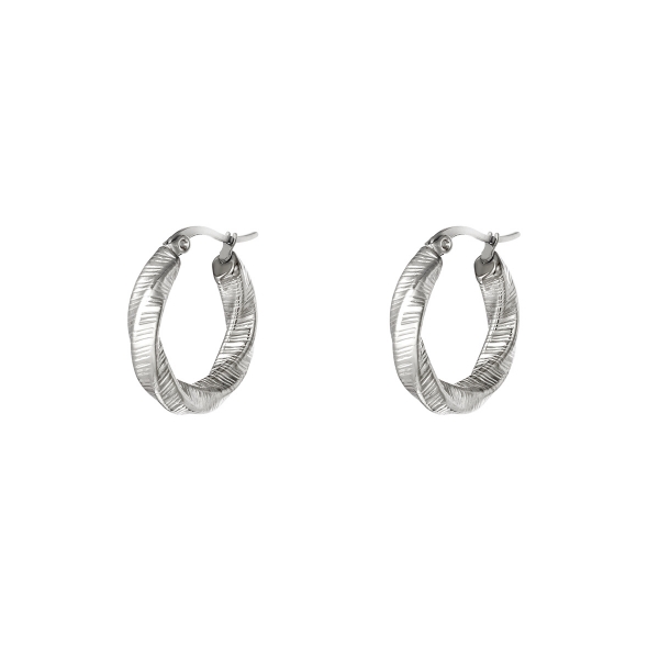 Stainless steel earrings Yehwang Stainless steel hoop earrings Wholesale