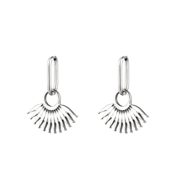 Charm Earrings Yehwang Stainless steel earrings Wholesale