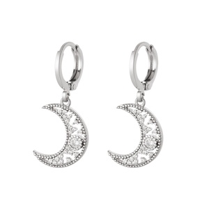 Earrings moon - Sparkle collection