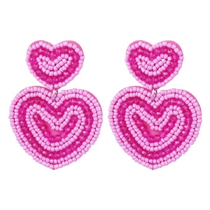 Earrings big hearts