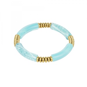 Tube bracelet beads