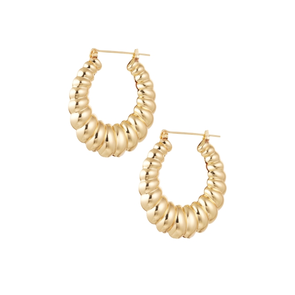 Boucles d'oreilles bulle - or