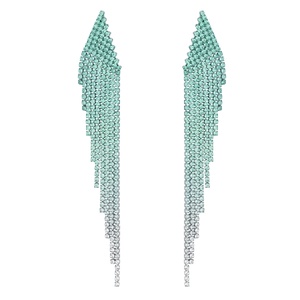 Rhinestone earrings ombre - Holiday Essentials