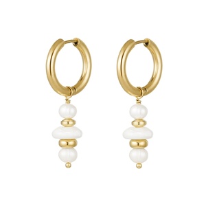 Earrings perfect pearls