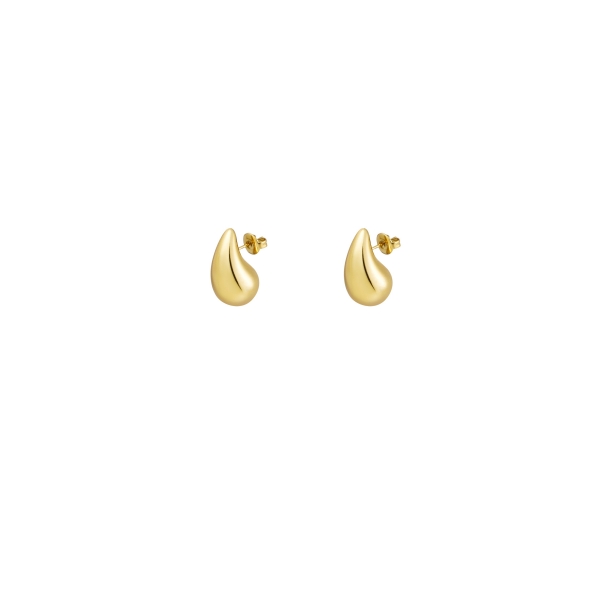Drop earrings mini - gold