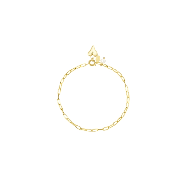 Adore charm bracelet - gold