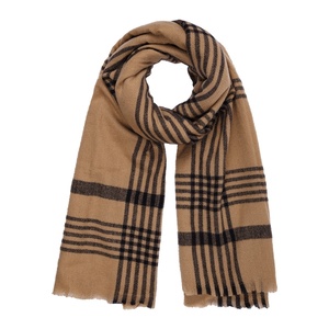 Light brown winter scarf