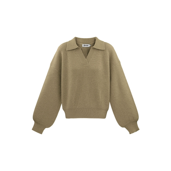 Everyday ease sweater - camel