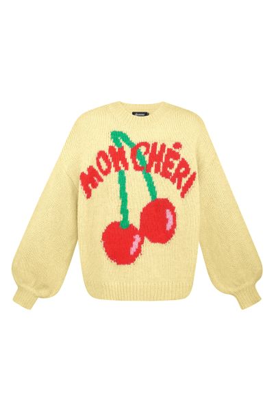 My cheri sweater - yellow