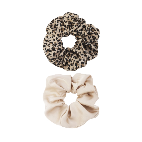 Scrunchie Set Panther Duo - beige