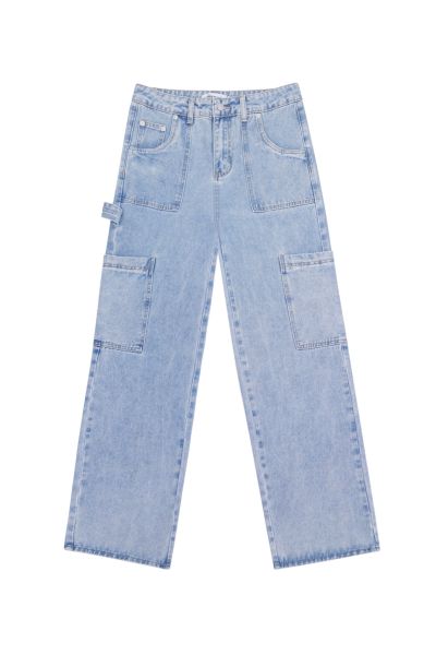 Jeans cool girl cut - blue