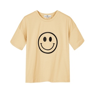 T-shirt with smiley face