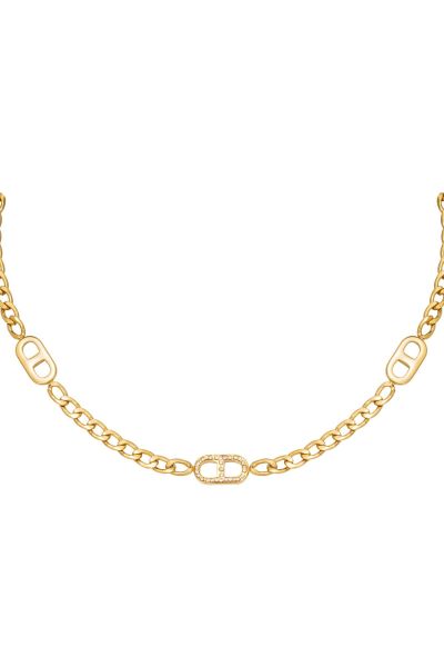 Necklace filou gold stainless steel