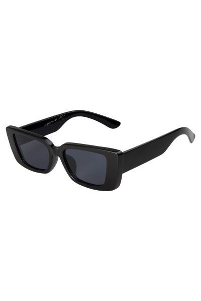 Sunglasses trendy black metal one size