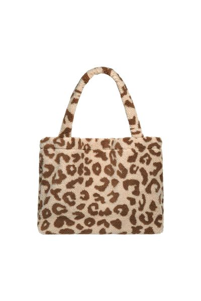 Teddy Borg Tragetasche Beige Polyester