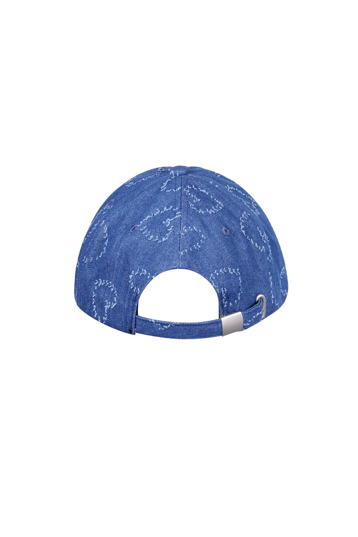 cap with hearts - dark blue Picture3