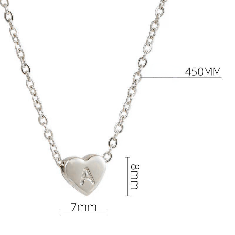 1 Piece Simple Series Daily Letter A Women's Pendant Necklaces Picture5