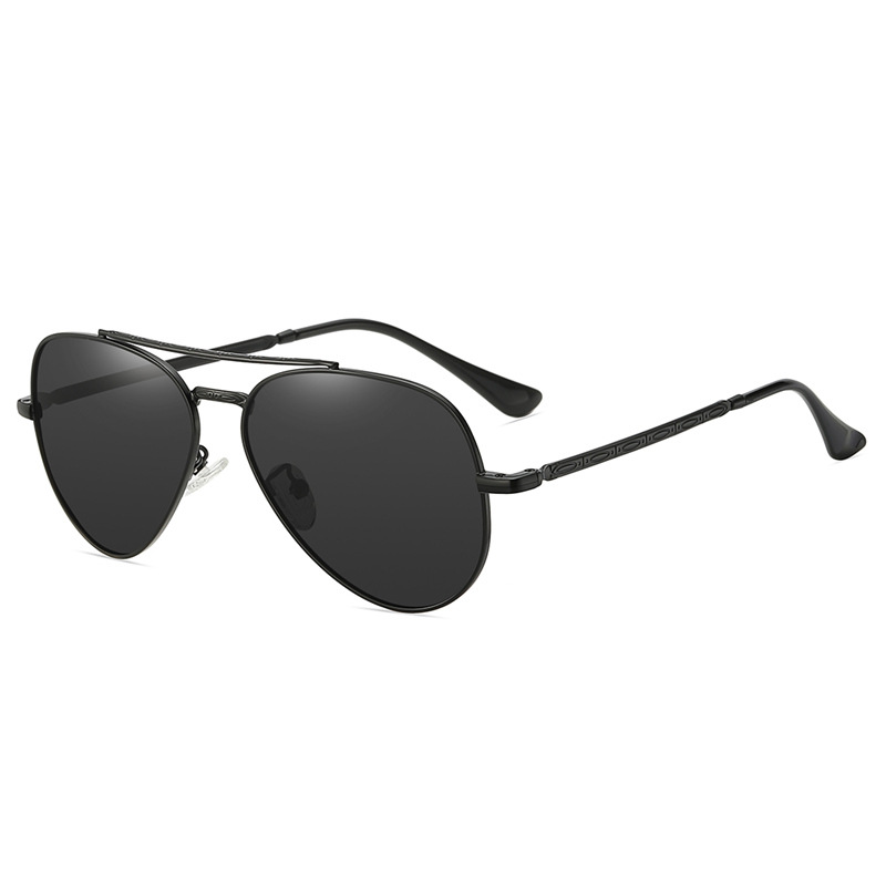 1 Pair Modern Series Daily Outdoor Lithe Solid Color Men's Sunglasses 