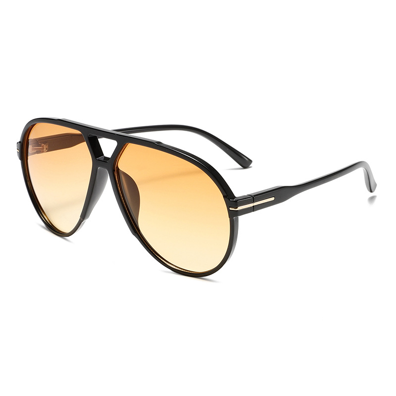 1 Paar Simple Series Daily Damen-Sonnenbrille aus Kunststoff mit Leopardenmuster h5 