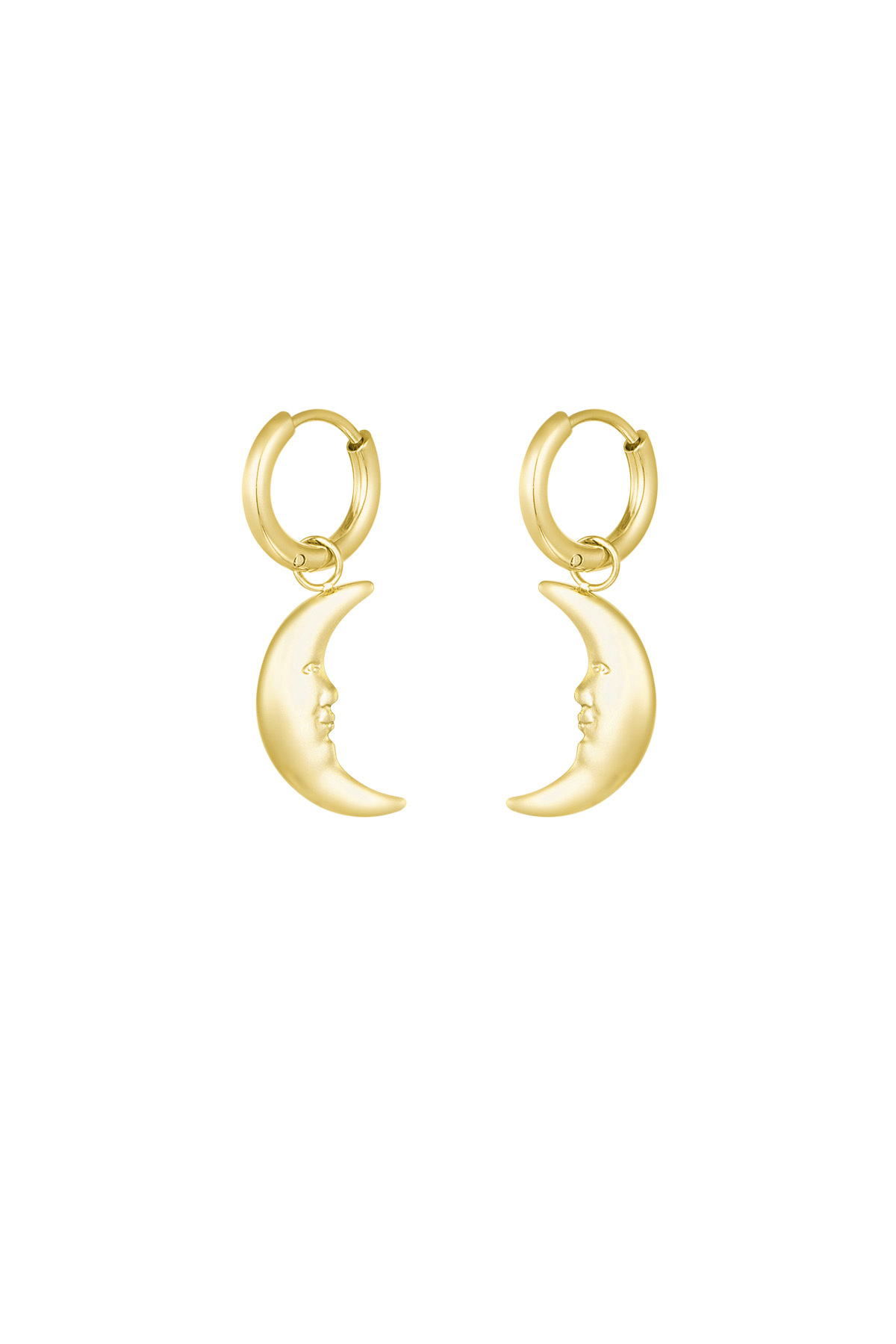 Boucles d'oreilles au clair de lune - or h5 