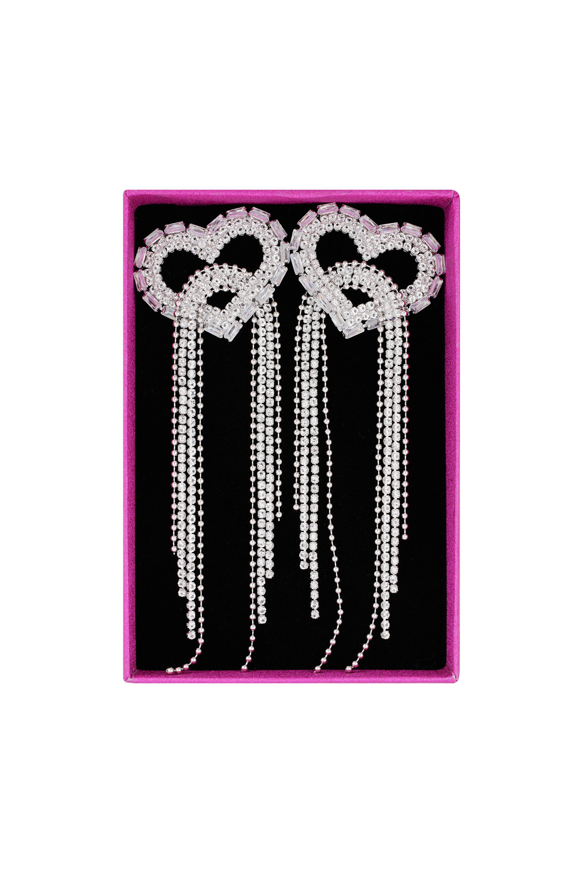 Heart of the party earrings - silver h5 