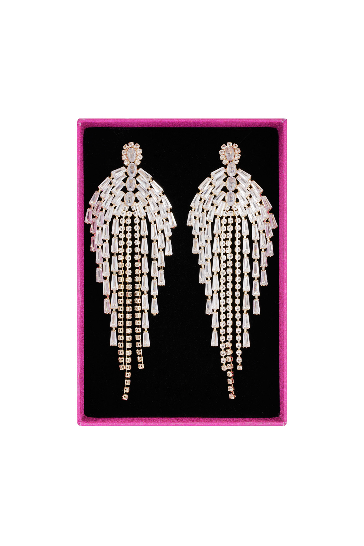 Boucles d'oreilles Whispers of glamour - or h5 