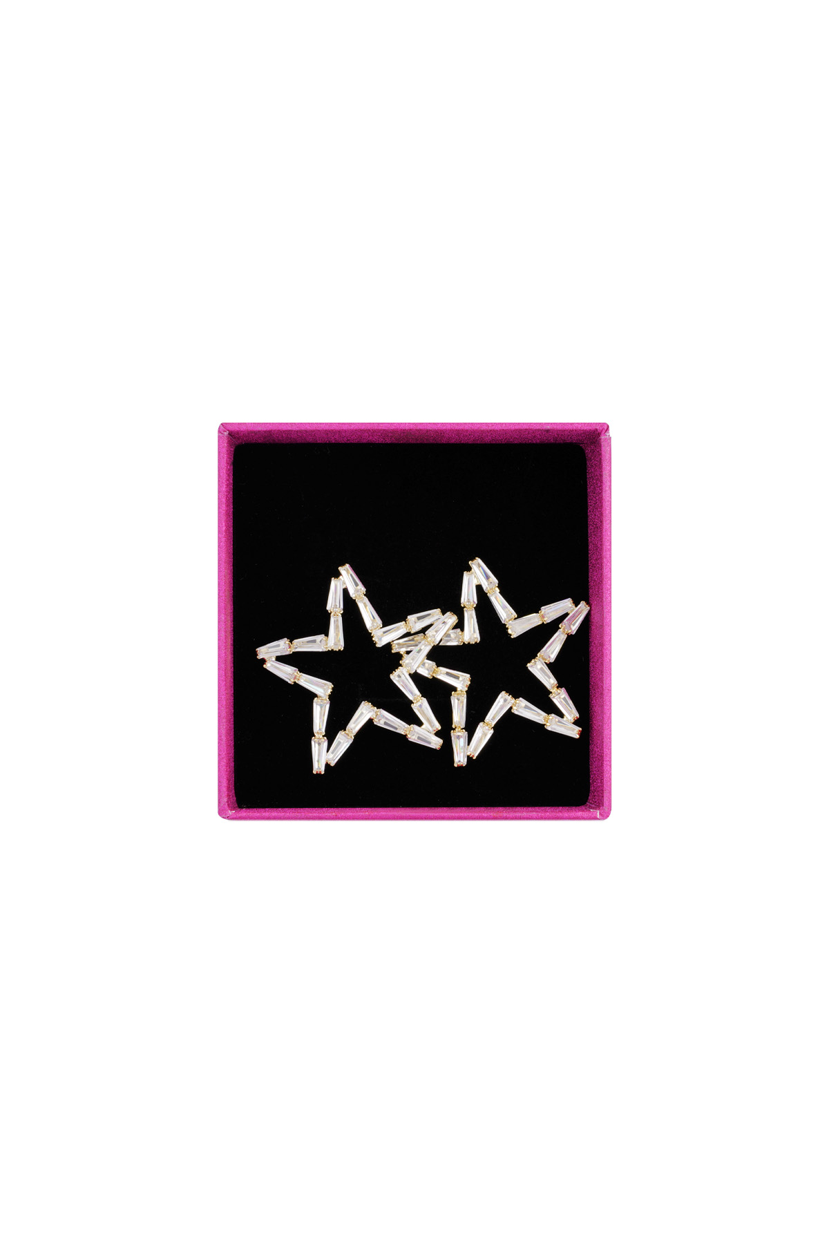 Joyful star earrings - gold h5 