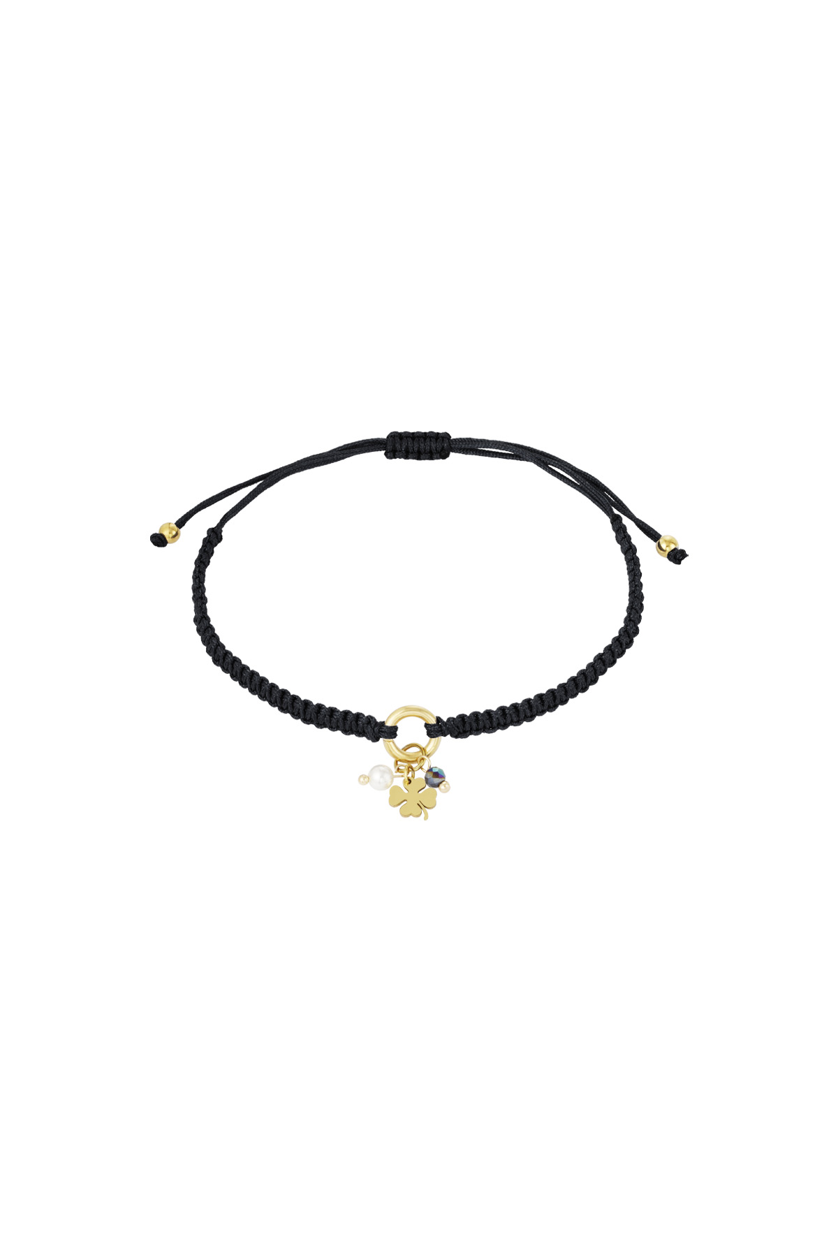 Pulsera de fiesta con dijes - color negro h5 