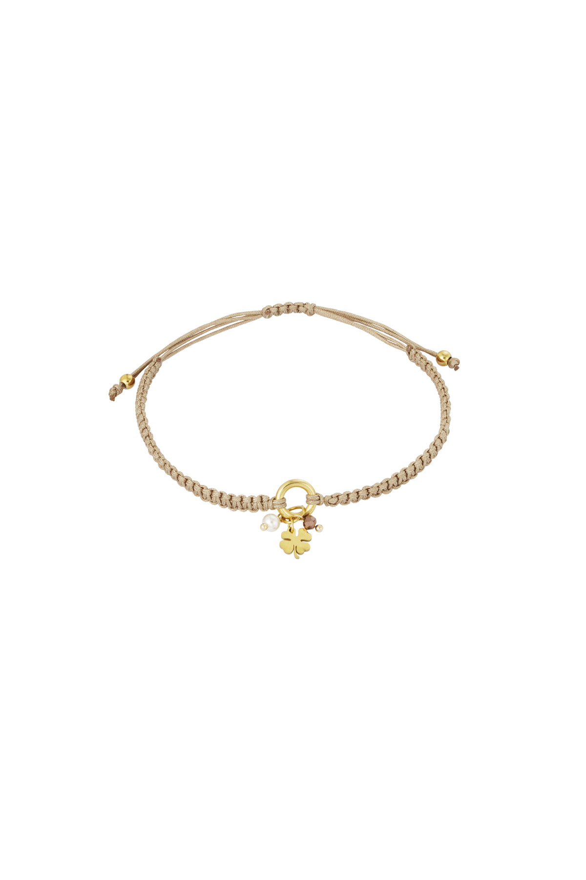 Bracelet de fête à breloques - beige h5 