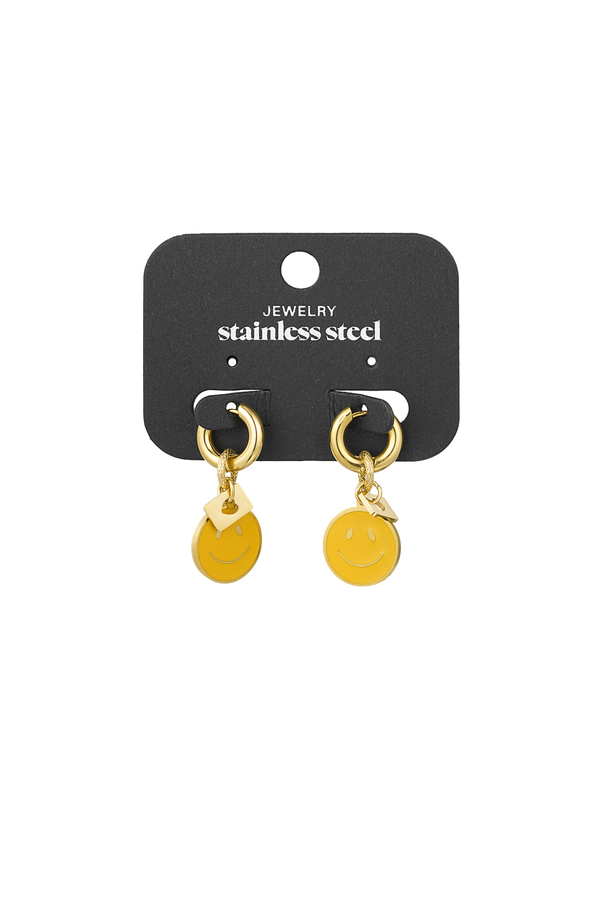 Sunny smile earrings - gold h5 Picture3