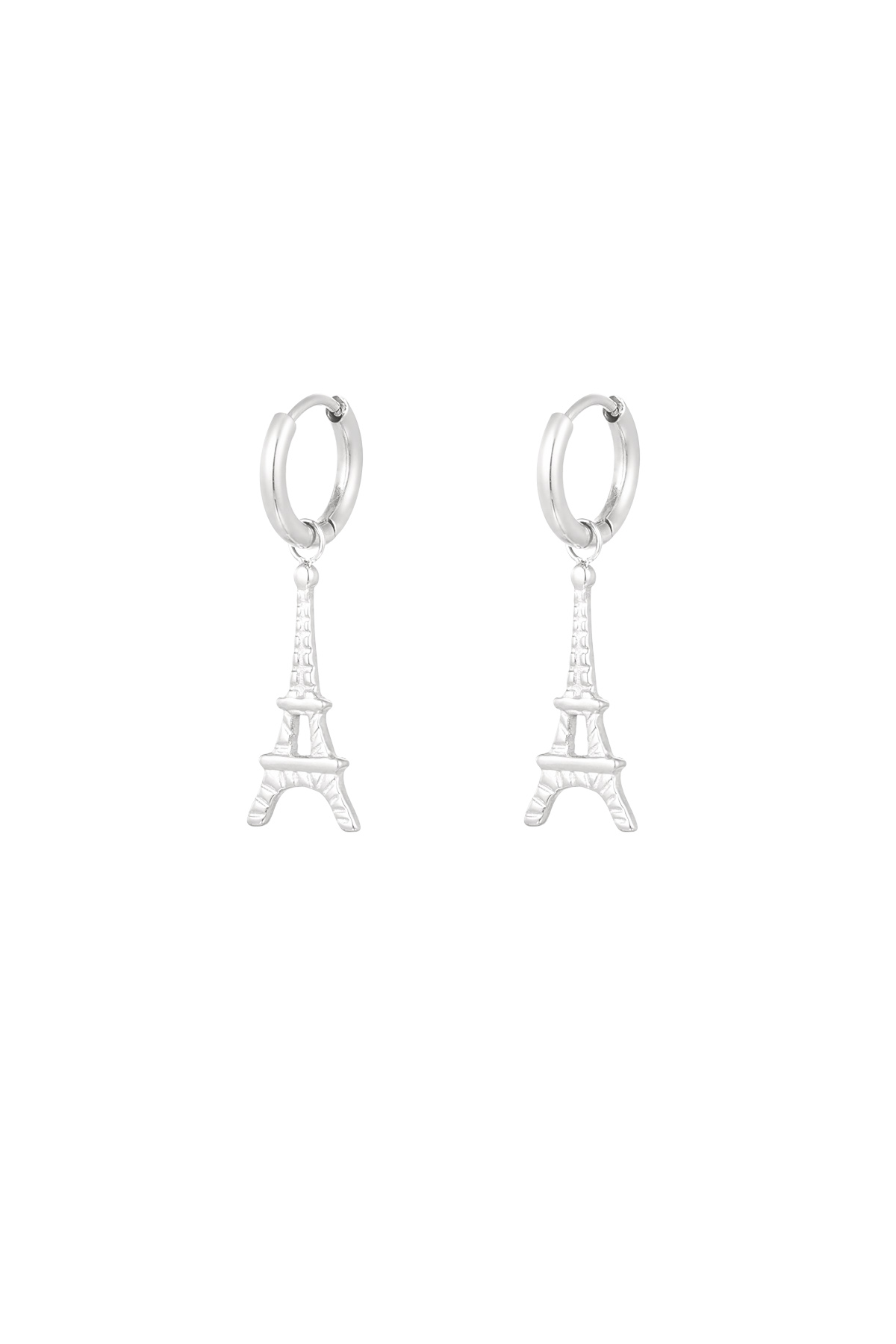 Boucles d'oreilles Paris - argent h5 