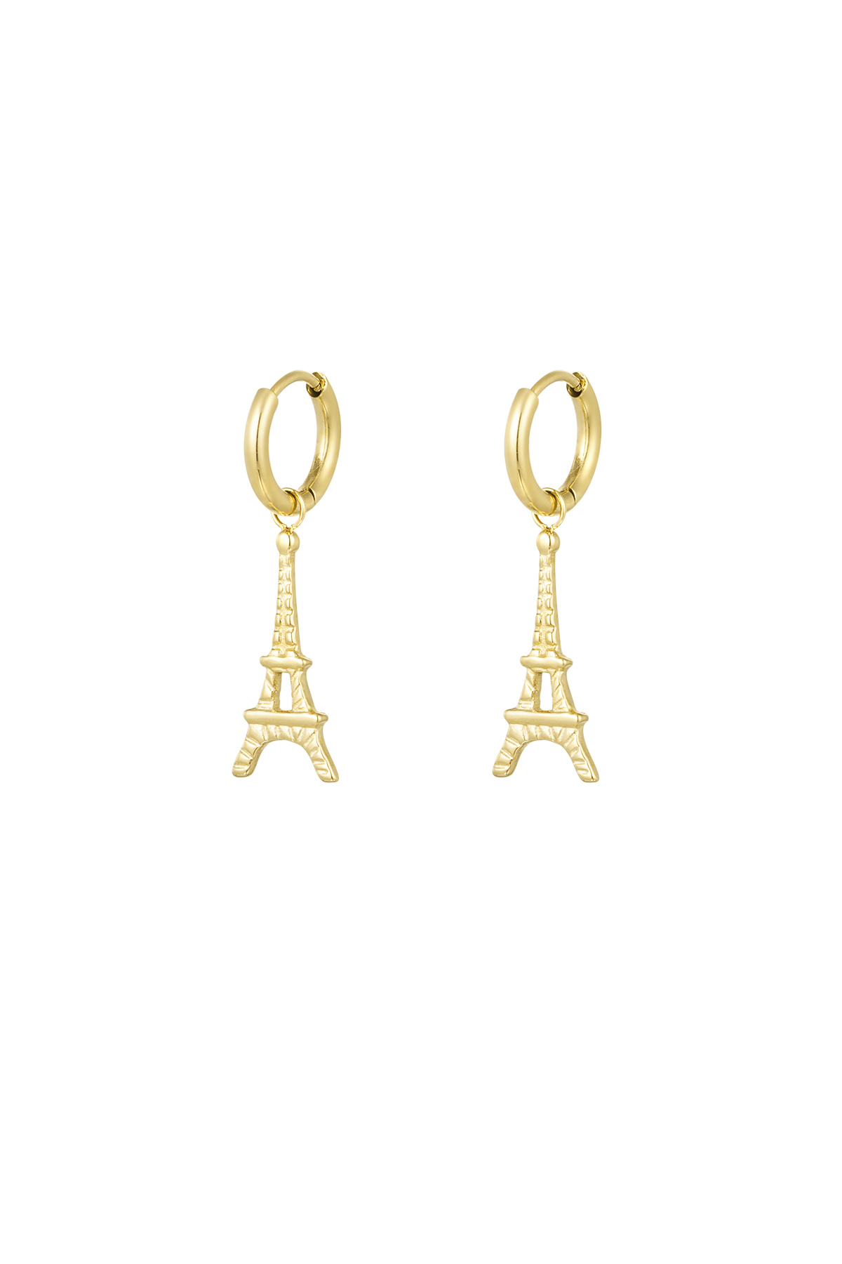 Pendientes Eiffel - oro h5 