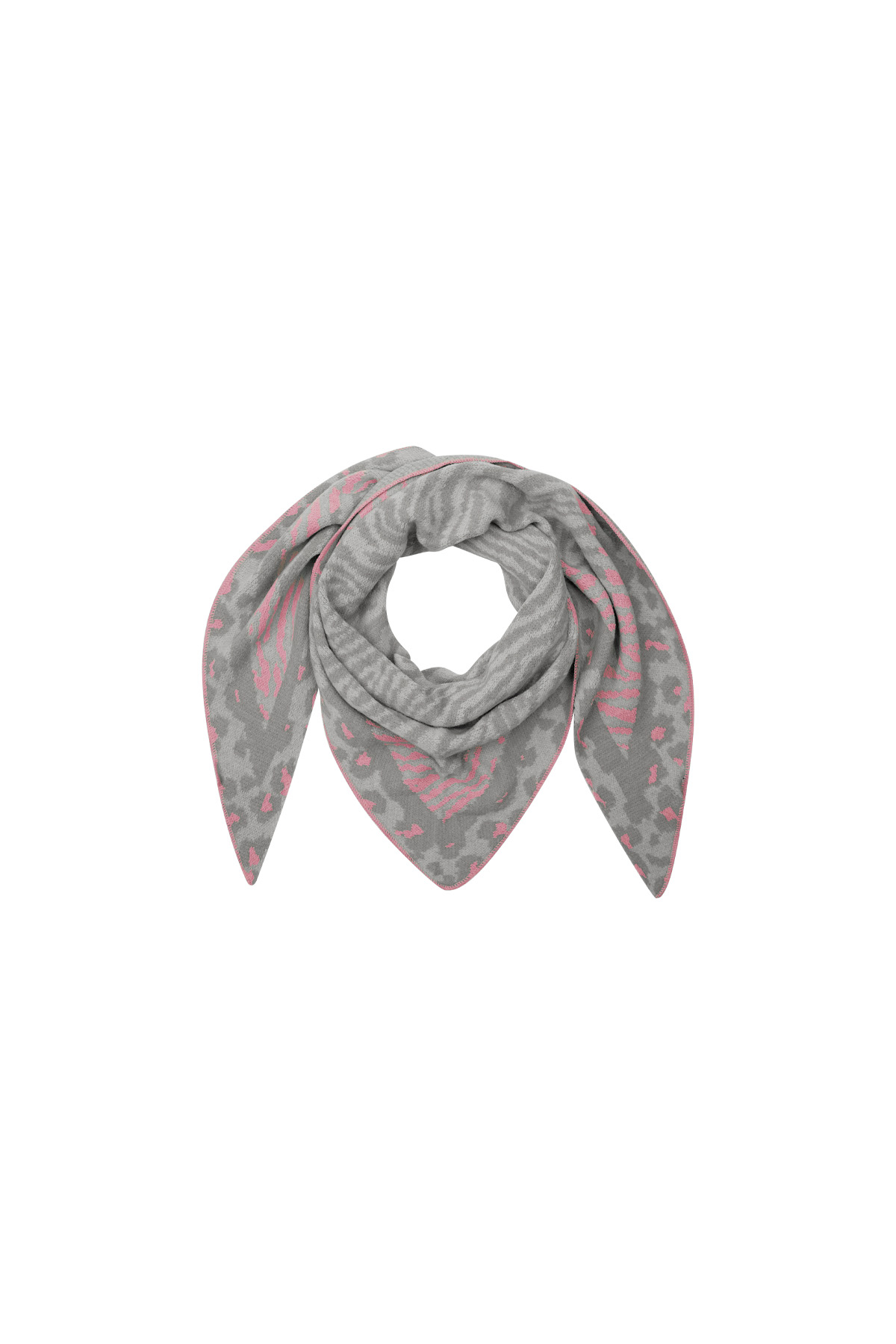 Vibrant vibes scarf - pink h5 