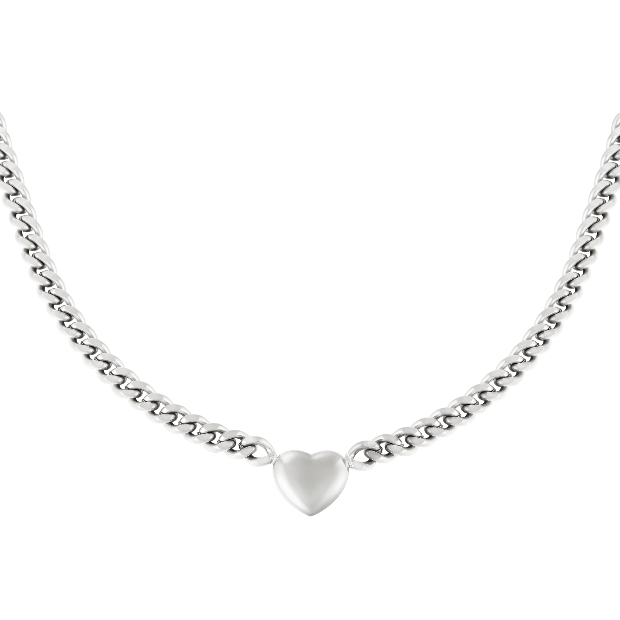 Necklace Chained Heart h5 