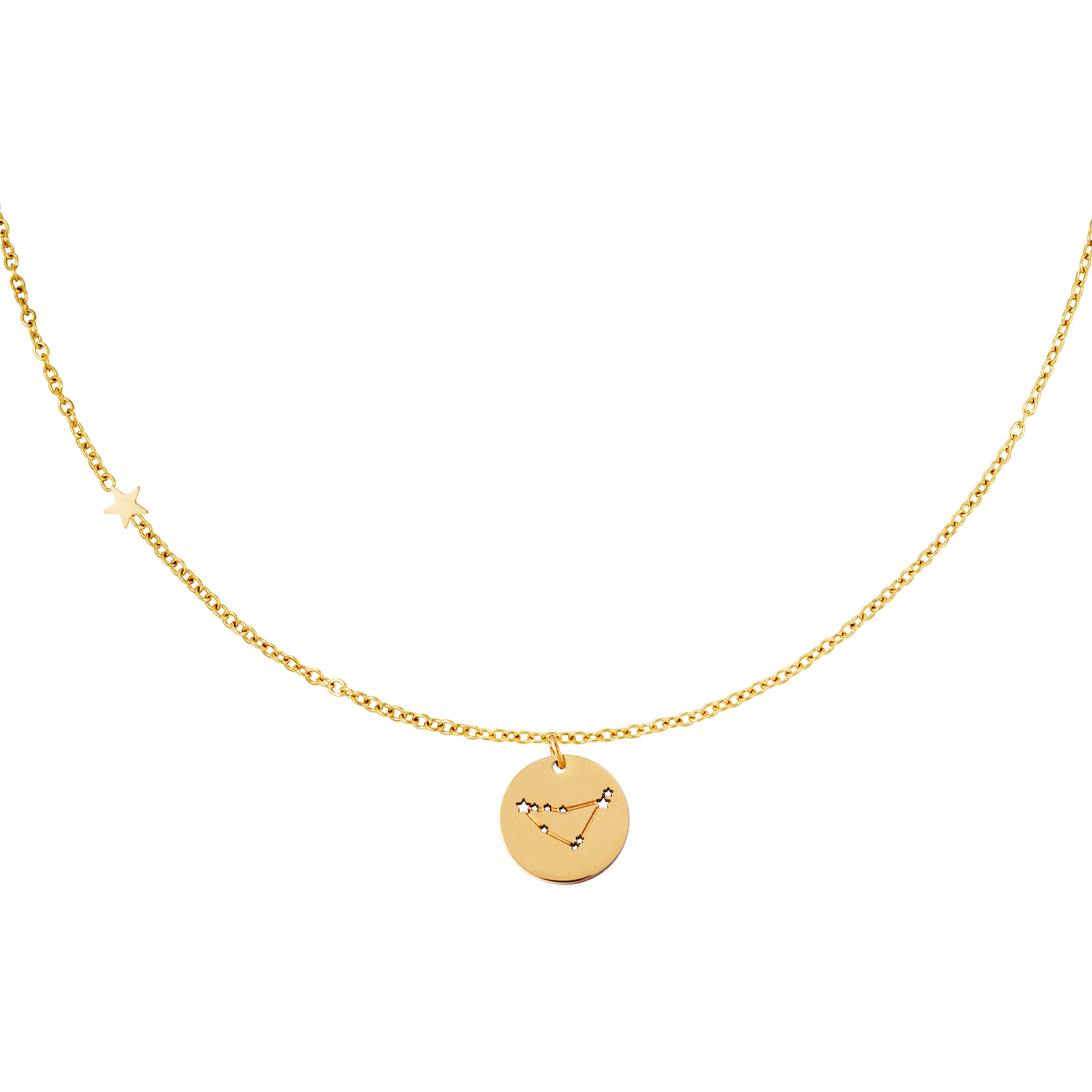 Necklace zodiac sign Aries