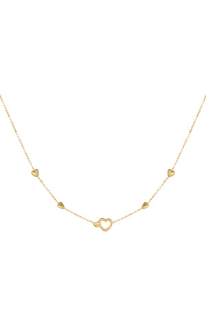 Halskette „All you need is love“ – Gold h5 