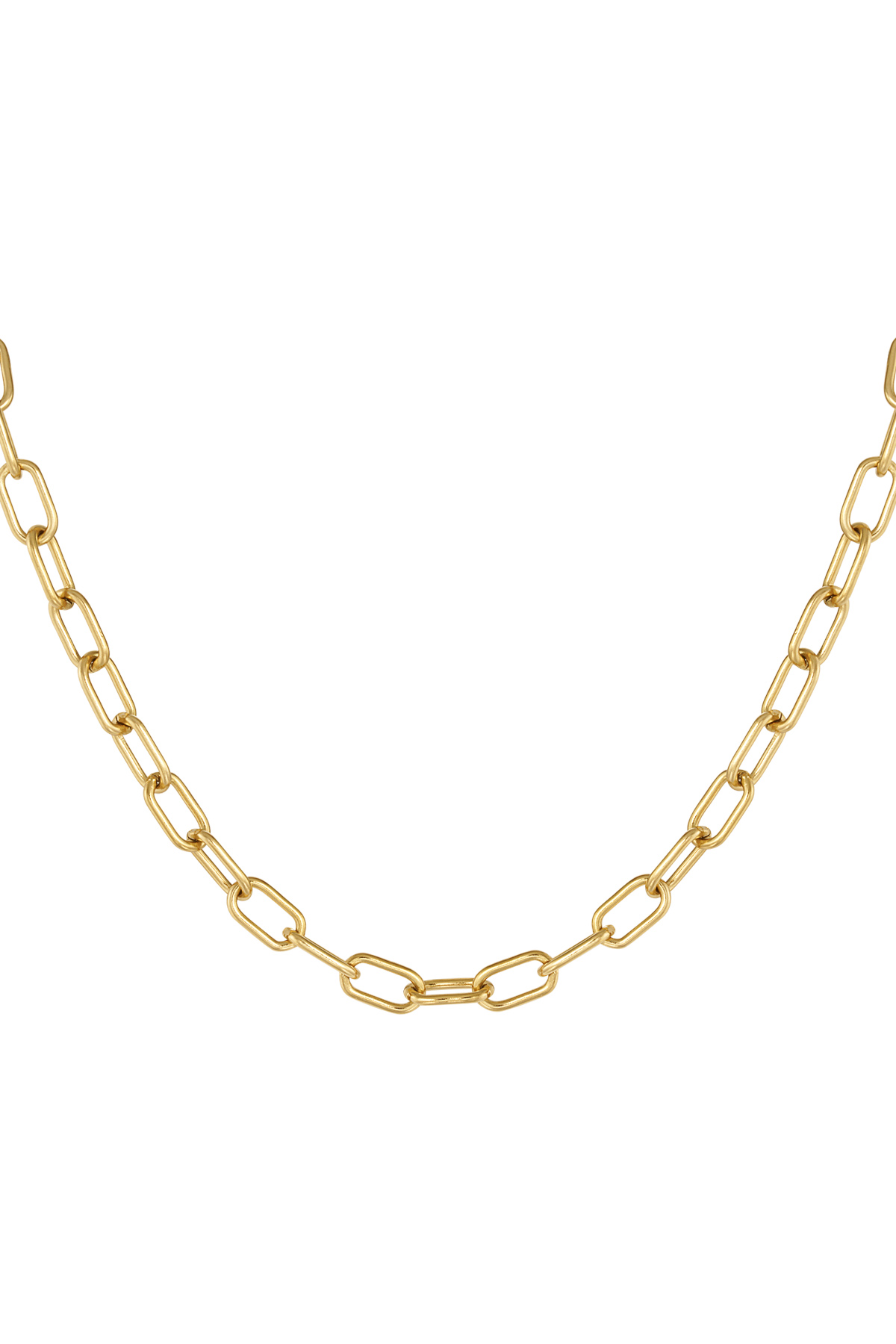 Link chain basic - gold 