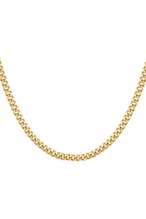 Link chain medium links - gold h5 