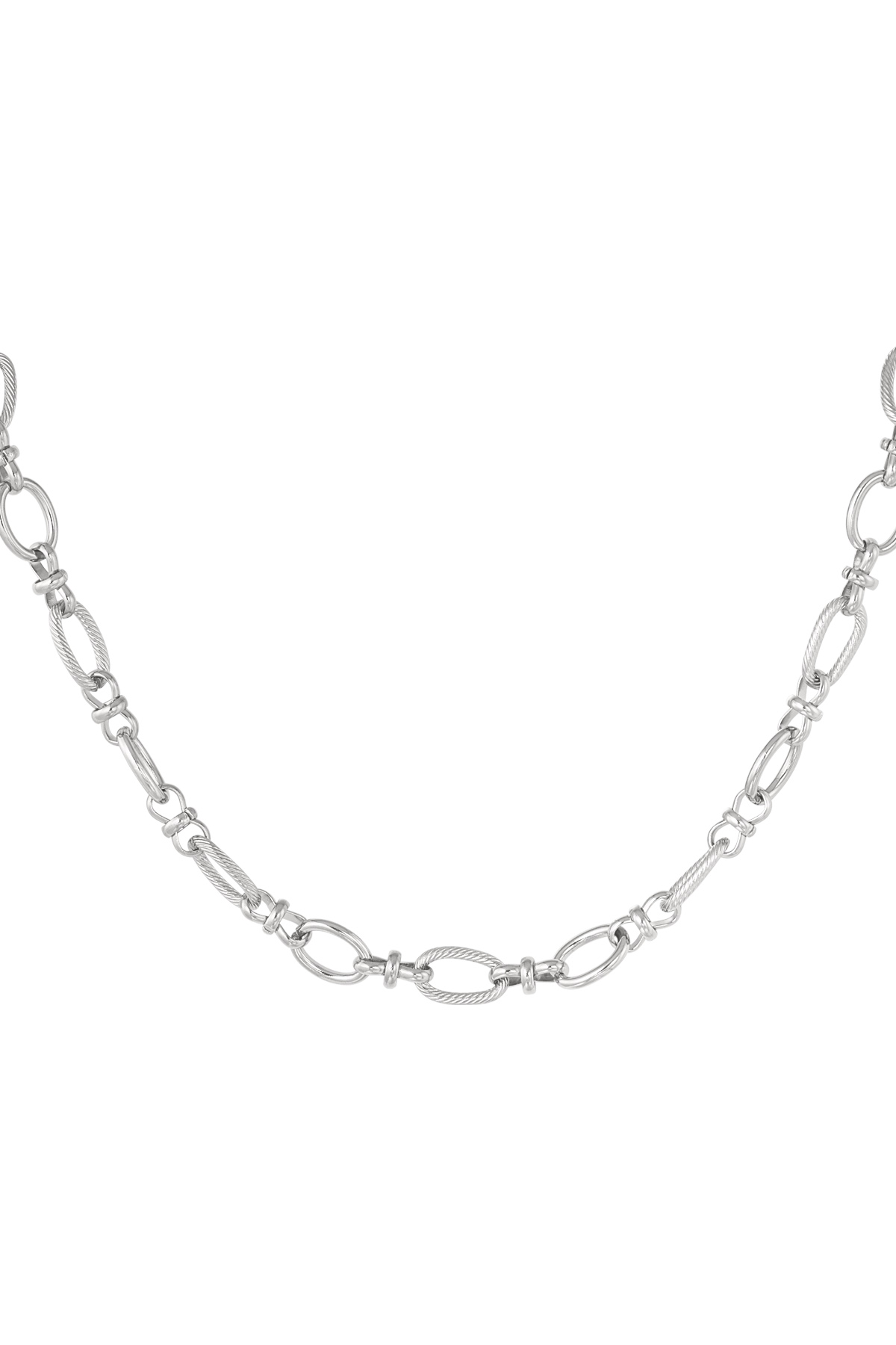 Link chain different links - Silver Color color 2