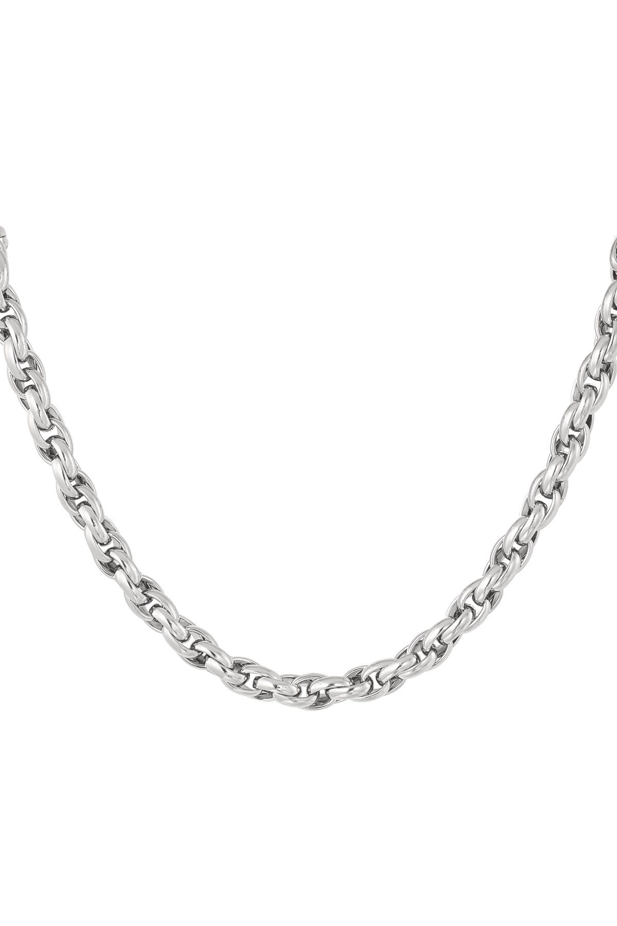 Link chain robust - silver 